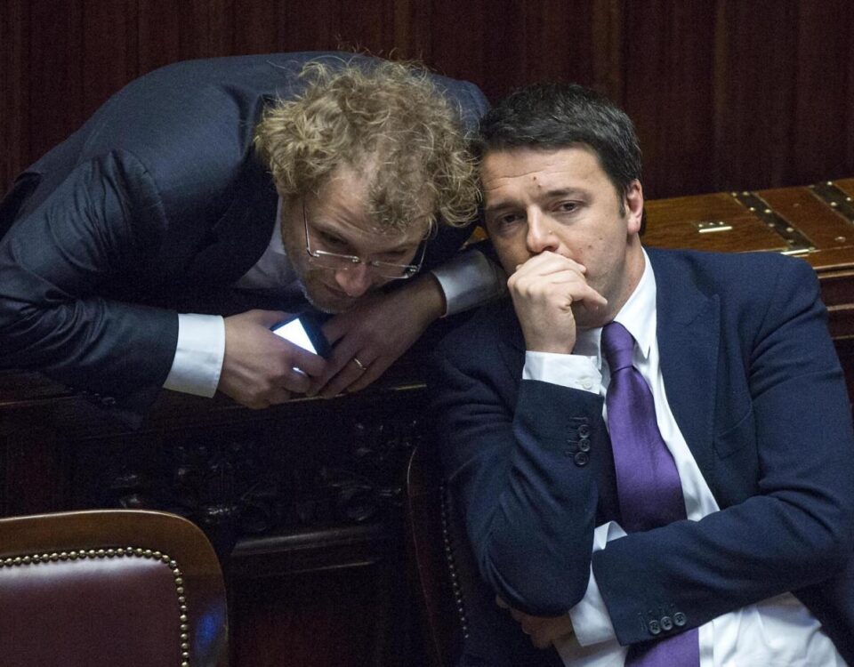 Luca Lotti, Matteo Renzi